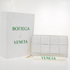 Secondhand Bottega Veneta Cassette Zip Around Wallet Maxi Intrecciato