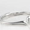 Secondhand Tiffany & Co. Elsa Peretti Open Heart Ring Platinum with Diamonds