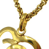 Secondhand Chanel CC Heart Pendant Necklace