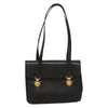Versace Vintage Flap Shoulder Bag Leather