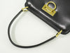 Secondhand Celine Gancini Handbag Black Leather Bags