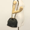 Secondhand Chanel Vintage Drawstring Chain Bucket Bag Quilted