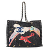 Secondhand Chanel Night Flight Tote Embroidered