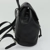 Secondhand Salvatore Ferragamo Gancini Flap Drawstring Backpack