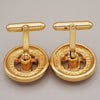 Secondhand Chanel Round CC Plate Cufflinks