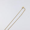 Secondhand Christian Dior CD Pendant Necklace Gold-plated
