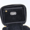 Secondhand Chanel Vintage Timeless Zip Around Vanity Case Caviar