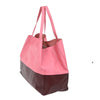 Celine Horizontal Bi-Cabas Tote Leather