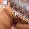 Secondhand Celine Vintage Macadam Circle Logo Shoulder Bag Canvas and