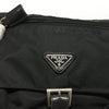 Secondhand Prada Buckle Messenger Bag Tessuto