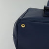 Prada Front Pocket Double Zip Lux Tote Saffiano Leather