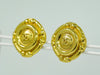 Secondhand Chanel Vintage CC Round Clip-On Earrings