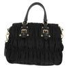 Prada Gaufre Convertible Tote Tessuto