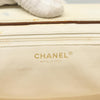 Chanel Vintage Wood Chain CC Tote Leather