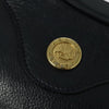 Secondhand Celine Shoulder Bag Navy Leather Bags