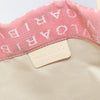 Secondhand Bvlgari Logomania Handbag Pink Canvas Bags