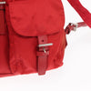 Secondhand Prada Double Front Pocket Backpack Tessuto