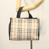 Secondhand Burberry Nova Check Tote canvas check pattern