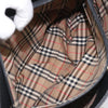 Secondhand Burberry Handle Tote Black Leather Accessories