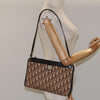 Christian Dior Vintage Trotter Shoulder Bag Canvas