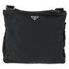 Secondhand Prada Double Pocket Zip Messenger Tessuto