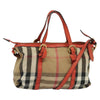 Secondhand Burberry Bridle House Salisbury Tote Nova Check