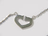 Secondhand Cartier C Heart de Cartier Pendant Necklace 18K White Gold with Diamond
