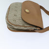 Secondhand Christian Dior Vintage Honeycomb Flap Crossbody Bag Canvas and