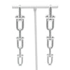 Secondhand Tiffany & Co. HardWear Graduated Link Earrings Sterling
