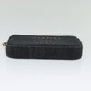Secondhand Chanel Deauville Chain wallet Raffia