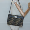 Christian Dior Vintage Trotter Shoulder Bag Canvas