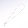 Secondhand Tiffany & Co. Elsa Peretti Double Loop Pendant Necklace Silver 925