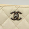 Secondhand Chanel Vintage CC Shoulder Bag Quilted Caviar