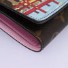 Secondhand Louis Vuitton Victorine wallet Monogram Vivienne Japan Garden