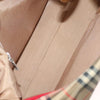 Secondhand Burberry Nova Check Handbag Nova Check Canvas and