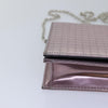 Christian Dior Lady Dior Croisiere Chain Wallet Micro Cannage Metallic Calfskin