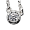 Secondhand Tiffany & Co. Elsa Peretti Diamonds By The Yard Necklace Sterling silver with Diamond