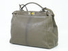 Secondhand Fendi Peekaboo Bag Gray Leather Bags