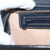 Secondhand Celine Clutch Bag Navy Leather Accessories