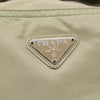Secondhand Prada Shopper Tote Beige Nylon Accessories