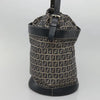 Secondhand Fendi FF Logo Mon Tresor Bucket Bag Printed Shearling with