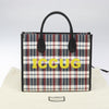 Secondhand Gucci ICCUG Tote Embroidered Faux Raffia