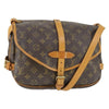 Louis Vuitton Saumur Handbag Monogram Canvas