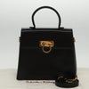 Secondhand Salvatore Ferragamo Gancini Convertible Top Handle Bag