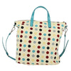 Prada Convertible Tote Printed Tessuto with Saffiano