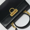 Secondhand Salvatore Ferragamo Gancini Convertible Top Handle Bag