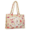 Secondhand Chanel Vintage CC Chain Tote Printed