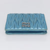 Miu Miu Matelasse Wallet Leather