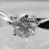 Secondhand Tiffany & Co. Harmony Solitaire Ring Platinum with RBC Diamond
