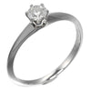Secondhand Tiffany & Co. Tiffany Setting Solitaire Ring Platinum with Diamond